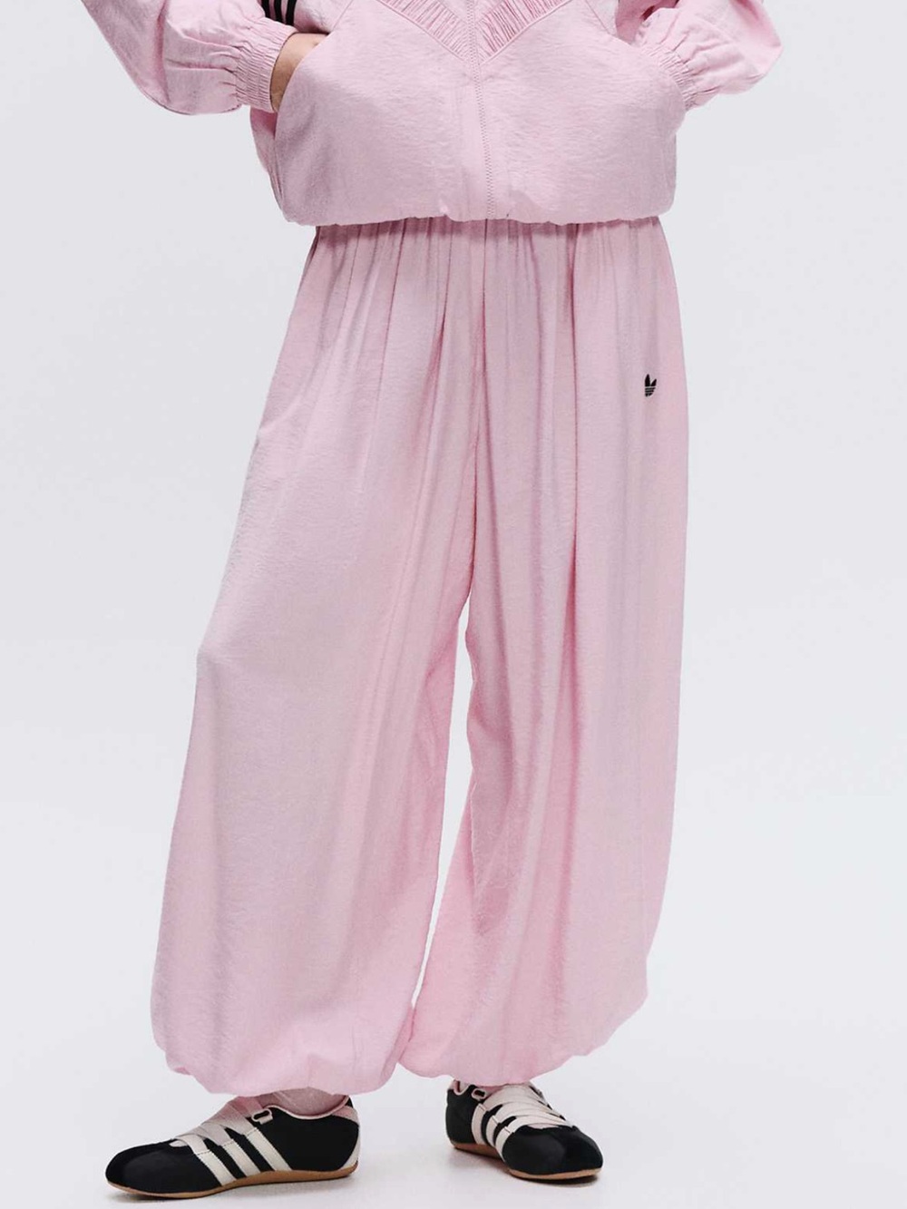 Adidas x ASOS Originals oversized balloon Pink Track Pants -#166